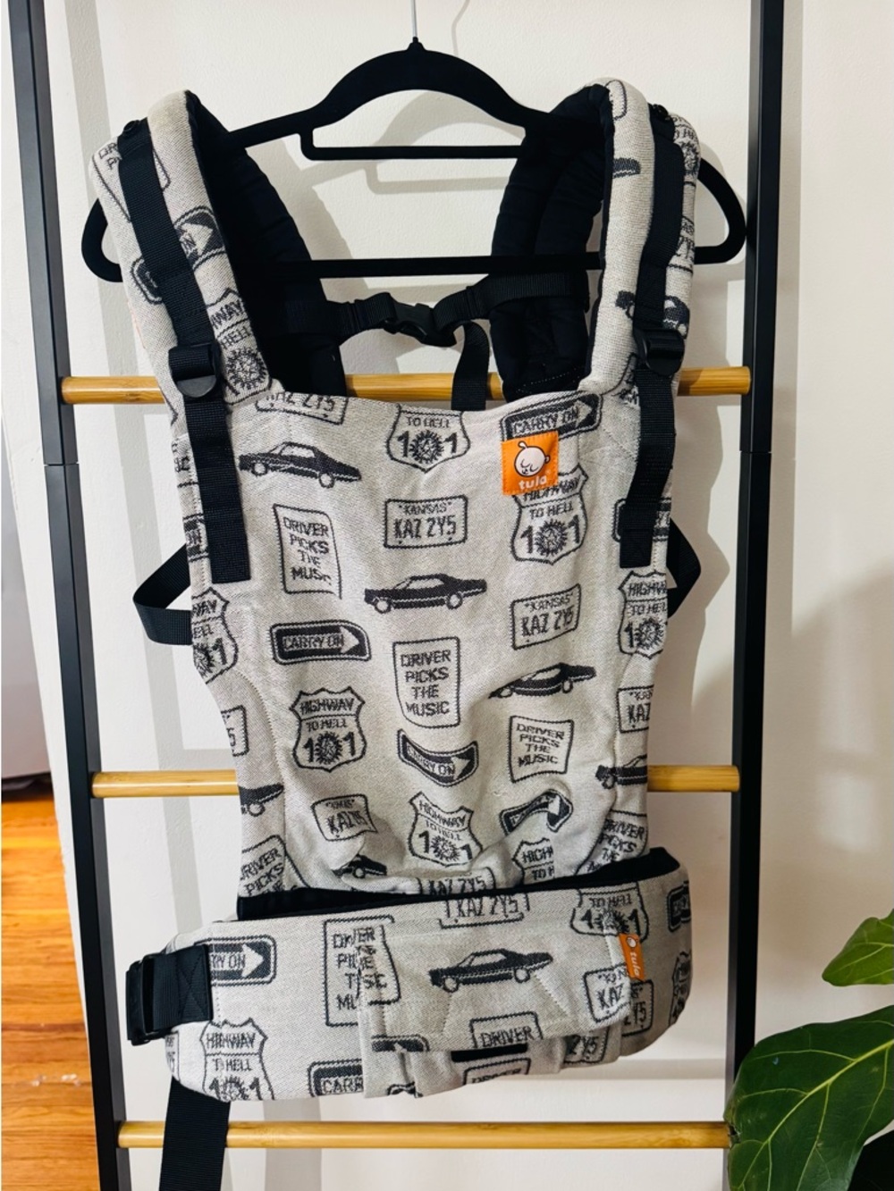 Tula Free To Grow Wrap Conversion Half DBG Baby Carry On Baby - Supernatural